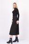 Women's Winter Black Carey Lycra Skirt Stylish Daily Comfortable 6820 - 2