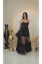 Women's Long Tulle Lace Dressing Gown - 2
