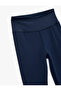 High-Waist Relaxed Fit Sports Leggings - 4