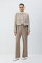 Ribbed Pants with Elastic Waist - 4