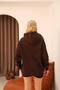 Grody.T Hooded Three Thread Fleece Oversized Relaxed Fit Sweatshirt Drop Shoulder Kangaroo Pocket Hoodie - 2