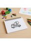 Boy's Easy and Sweet Coloring Book -21X21 cm Coloring Book for Children and Adults - 3