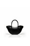 Montrea Black Oval Cut Women's Shoulder and Hand Bag