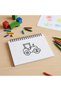 Boy's Easy and Sweet Coloring Book -21X21 cm Coloring Book for Children and Adults - 4