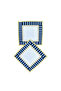 Candy Series Navy Blue Cocktail Napkin Set (2 Pieces) - 2
