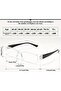 Stylish Lightweight Rimless Magnifying Glass Blue Light Protection Screen Book Reading Glasses - 5