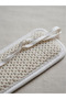 Natural Cotton Back Scrubber |   Gentle Exfoliation, Soft Bath Scrubber, Skin-Friendly Cleansing - 2