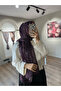 شال ناعم بألوان طبيعية - أرجواني - 3