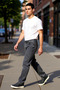 Men's Outdoor Relaxed Fit Straight Cut Jeans Functional Durable Quality Comfortable Sports