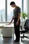 Women's High Waist Straight Cut Pique Pants Functional Durable Quality Comfortable Aesthetic Stylish - 4
