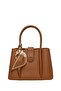Elegant Mini Ladies Handbag with Scarf – PU Leather Top Handle Women Bag for Daily Use(21cm*15cm) - 3