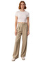 Women's Wide Leg Woven Fabric Pants Functional Durable Quality Comfortable Aesthetic Stylish - 4