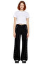 Women's Wide Leg Stone Detailed Denim Trousers Functional Durable Quality Comfortable Modern - 4