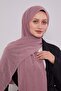 Lilac frozen crepe shawl - 3