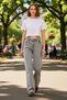 Women's High Waist Wide Leg Denim Pants Functional Durable Quality Comfortable Aesthetic - 3