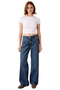 Women's Wide Leg Denim Pants Functional Durable Quality Comfortable Aesthetic Premium Stylish - 4