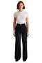 Women's High Waist Wide Leg Denim Pants Functional Durable Quality Comfortable Aesthetic - 4