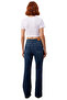 Women's High Waist Flare Cut Denim Pants Functional Durable Quality Comfortable Modern - 5