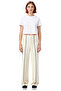 Piped Detail Straight Cut Women's Trousers Functional Durable Quality Comfortable Modern - 4