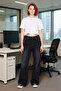 Women's Light High Waist Wide Leg Jean Pants Functional Durable Quality Comfortable Casual - 4