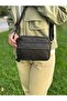 Genuine Leather, Medium Size, Crossbody Strap, Women's Shoulder Bag, Printed Black, 23*17*8 cm
