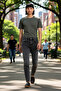 Dark Denim Jeans for Women Relaxed Fit Functional Durable Quality Comfortable Stylish - 2