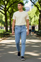Men's Outdoor Relaxed Fit Straight Cut Jeans Functional Durable Quality Comfortable Sports - 2