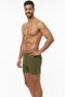 20 Pieces Khaki Green 100% Cotton Comfortable Cut Men's Long Underwear Boxer - 5