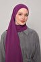 Dark Purple Lux Chiffon Shawl