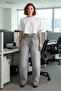 Women's Wide Leg High Waist Denim Pants Functional Durable Quality Comfortable Aesthetic - 3