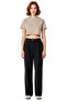 Women's High Waist Wide Leg Woven Pants Functional Durable Quality Comfortable Modern - 4