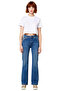 Women's Anthracite High Waist Flare Denim Pants Functional Durable Quality Comfortable Stylish - 4