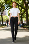 Women's Stone Detailed High Waist Mom Jean Pants Functional Durable Quality Comfortable Stylish - 2