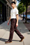 Men's Velvet Textured Pants Functional Durable Quality Comfortable Aesthetic Premium Casual