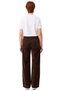 Women's Suede Textured Wide Leg Pants Functional Durable Quality Comfortable Aesthetic Sports - 5