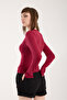 Women's Crew Neck Fingerless Bodysuit - 7