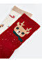 Lcwk New Year's Themed Girl's Socks 2-Piece - 4