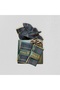 Home Navy Blue Green Plaid 4-Piece American Service Set 35 X 50 cm New Year's Invitation New Year - 5