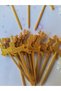 Deer Figure Christmas Cupcake Toothpick - New Year Toothpick Ornament - Table Decoration - Deer Cake Toothpick - 7