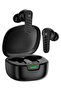 TWS Wireless Earbuds - 250mAh Case, Touch Control, ANC - Black