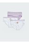 LCW Kids Printed Girl's Panties 3-Piece