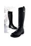 Aybek Zippered Non-Slip Sole Daily Women's Boots Black - 2