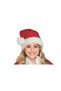 Children's Red Velvet Christmas Hat - 2