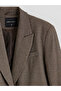 Houndstooth Women's Blazer Jacket - 3