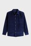 Cotton Relaxed Fit Long Sleeve Velvet Shirt Men's Shirt Mw0Mw40489 Bcl - 5