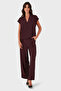 Regular Fit Normal Waist Wide Leg Trousers Pants 268755092 - 6