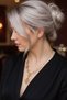 Gold Color Fatma Ana Eli Steel Necklace - 2