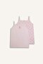 Girl's Barbie 2-Pack Undershirt G2333A825Au