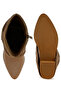 Women Slouchy Calf Boots in Tan - 4
