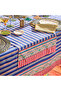 Nilüfer Digital Printed Cotton Runner 50X180 cm Blue - 8